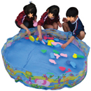 プールでお魚すくい4