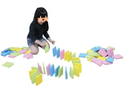 はじめてのドミノ