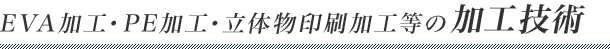 立体物印刷加工等